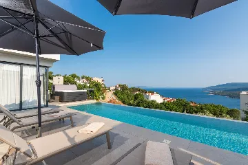Modern Villa with Pool and Sauna in Rabac