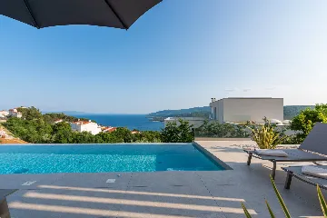 Modern Villa with Pool and Sauna in Rabac