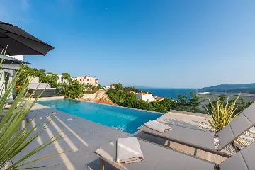 Modern Villa with Pool and Sauna in Rabac