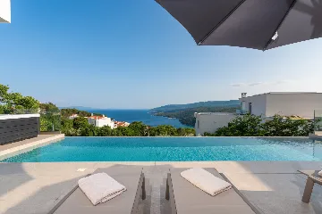 Modern Villa with Pool and Sauna in Rabac