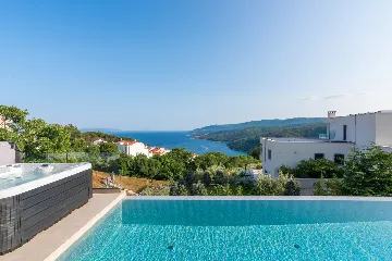 Modern Villa with Pool and Sauna in Rabac