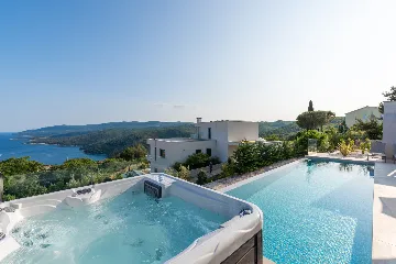 Modern Villa with Pool and Sauna in Rabac