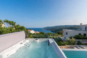 Modern Villa with Pool and Sauna in Rabac