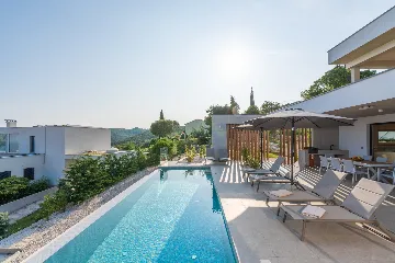 Modern Villa with Pool and Sauna in Rabac