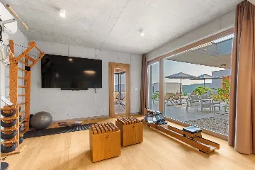 Modern Villa with Pool and Sauna in Rabac