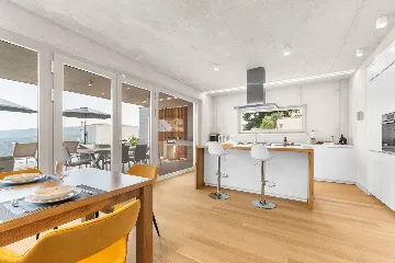 Modern Villa with Pool and Sauna in Rabac