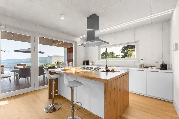 Modern Villa with Pool and Sauna in Rabac