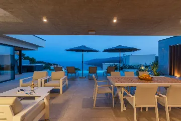 Modern Villa with Pool and Sauna in Rabac