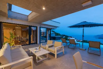 Modern Villa with Pool and Sauna in Rabac