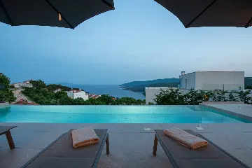 Modern Villa with Pool and Sauna in Rabac