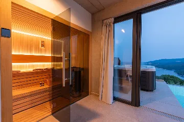 Modern Villa with Pool and Sauna in Rabac