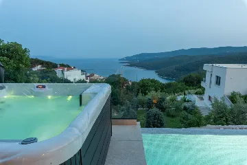 Modern Villa with Pool and Sauna in Rabac