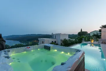 Modern Villa with Pool and Sauna in Rabac