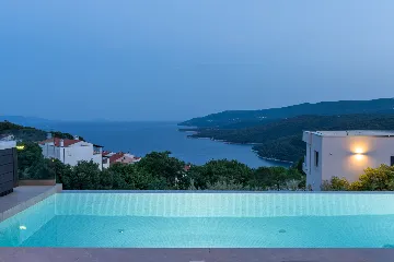 Modern Villa with Pool and Sauna in Rabac