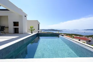 Modern 4-Bedroom Villa With Pool in Seget Vranjica