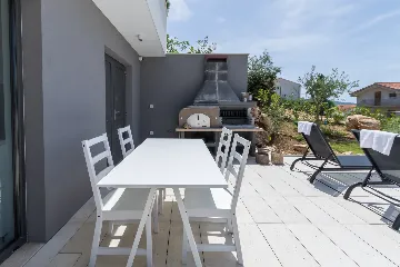 Seaside Villa Retreat with Pool in Rogoznica