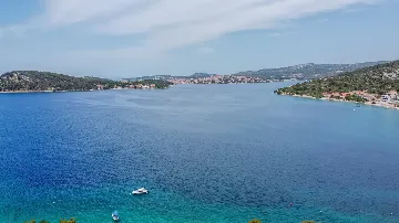 Seaside Villa Retreat with Pool in Rogoznica