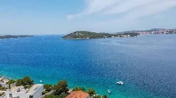 Seaside Villa Retreat with Pool in Rogoznica