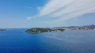 Seaside Villa Retreat with Pool in Rogoznica