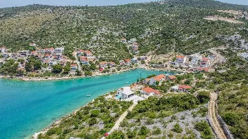 Seaside Villa Retreat with Pool in Rogoznica