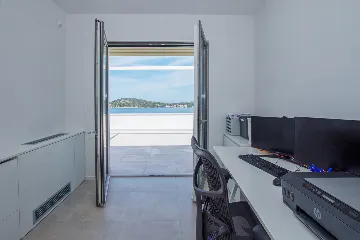 Seaside Villa Retreat with Pool in Rogoznica