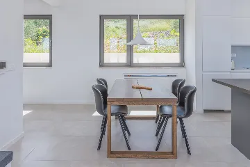 Seaside Villa Retreat with Pool in Rogoznica