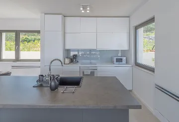 Seaside Villa Retreat with Pool in Rogoznica