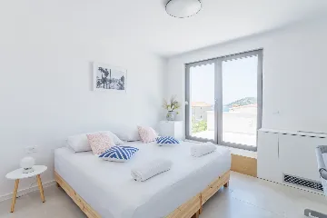 Seaside Villa Retreat with Pool in Rogoznica