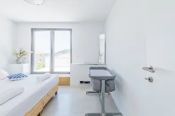 Seaside Villa Retreat with Pool in Rogoznica