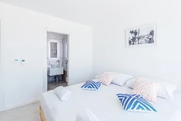 Seaside Villa Retreat with Pool in Rogoznica