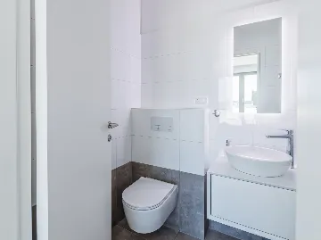 Seaside Villa Retreat with Pool in Rogoznica