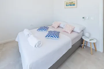 Seaside Villa Retreat with Pool in Rogoznica