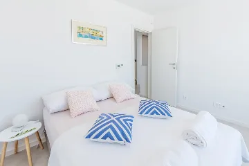 Seaside Villa Retreat with Pool in Rogoznica