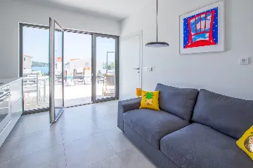 Seaside Villa Retreat with Pool in Rogoznica