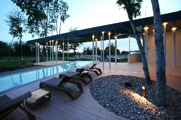 Contemporary Villa Retreat with Pool, Novigrad