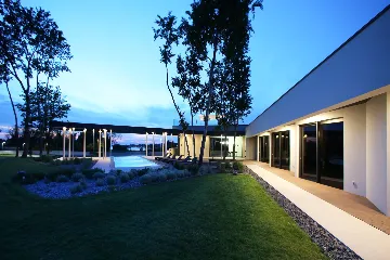 Contemporary Villa Retreat with Pool, Novigrad