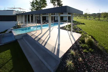 Contemporary Villa Retreat with Pool, Novigrad