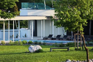 Contemporary Villa Retreat with Pool, Novigrad