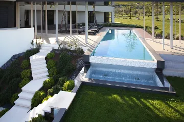 Contemporary Villa Retreat with Pool, Novigrad