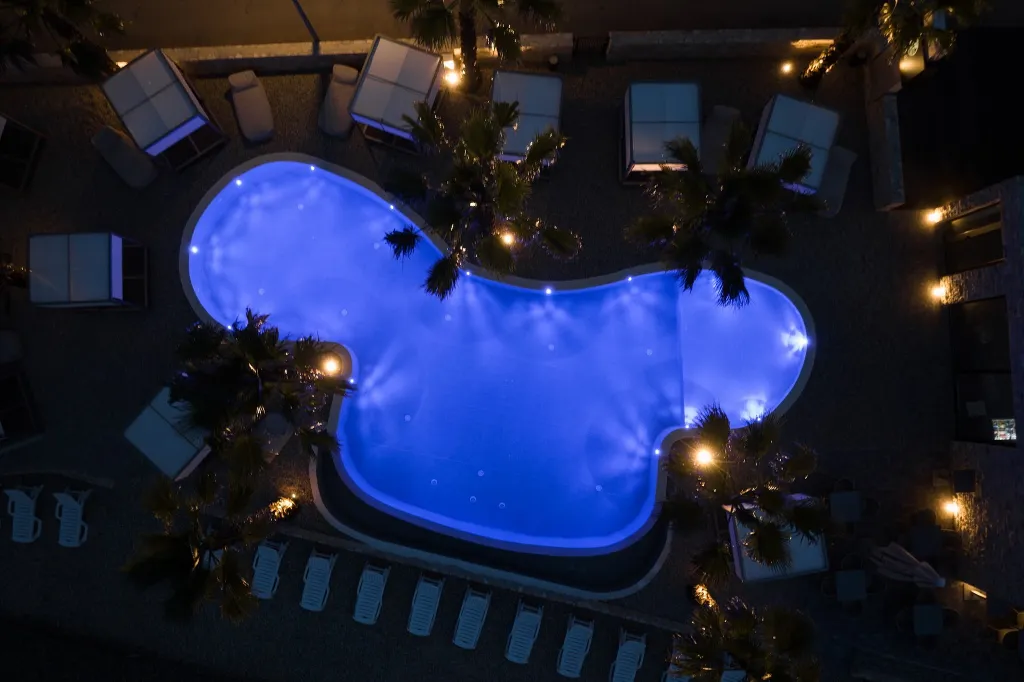 Contemporary Beachfront Villa with Private Pool in Tkon