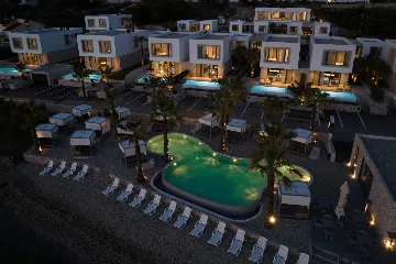 Seaside Villa Retreat with Pool in Tkon