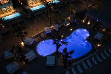 Seaside Villa Retreat with Pool in Tkon