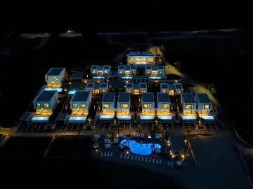 Modern Beachfront Villa with Private Pool in Tkon