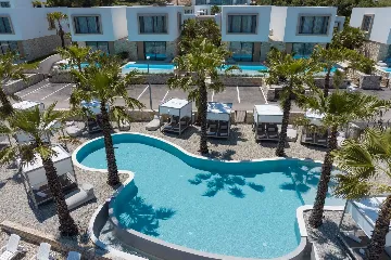 Modern Beachfront Villa with Private Pool in Tkon