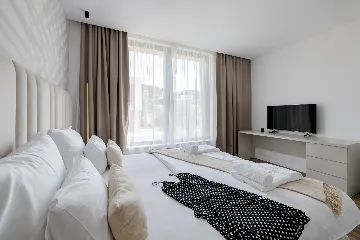 Modern Beachfront Villa with Private Pool in Tkon