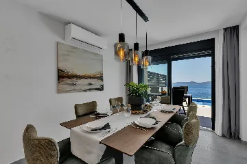 Contemporary Beach Villa With Pool in Omiš