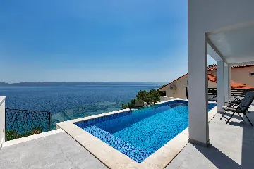 Contemporary Beach Villa With Pool in Omiš