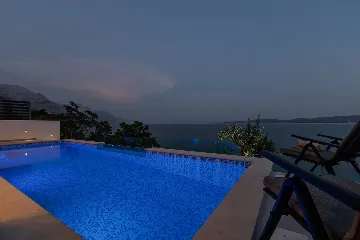 Contemporary Beach Villa With Pool in Omiš