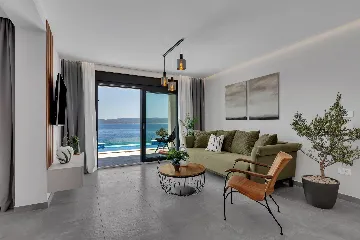 Contemporary Beach Villa With Pool in Omiš