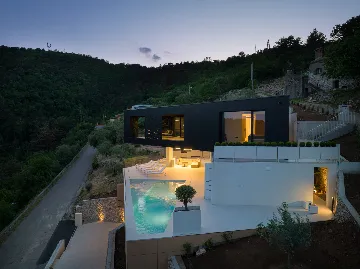 Contemporary Sea View Villa with Pools in Opatija
